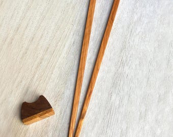 Olive wood cooking chopsticks – 30cm Long handmade