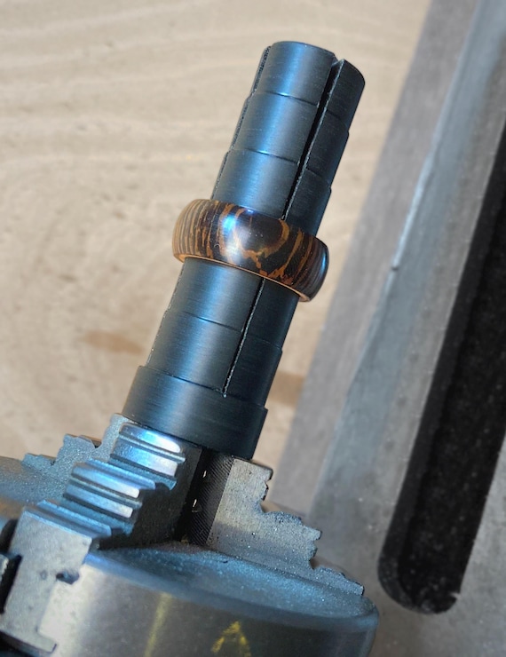 Expanding Ring Mandrel for Ring Turning - Acetal Plastic