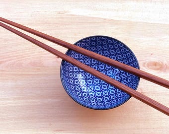 Handmade cooking chopsticks - Black walnut - 36cm