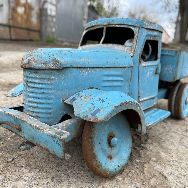 Old Metal Toy Trucks