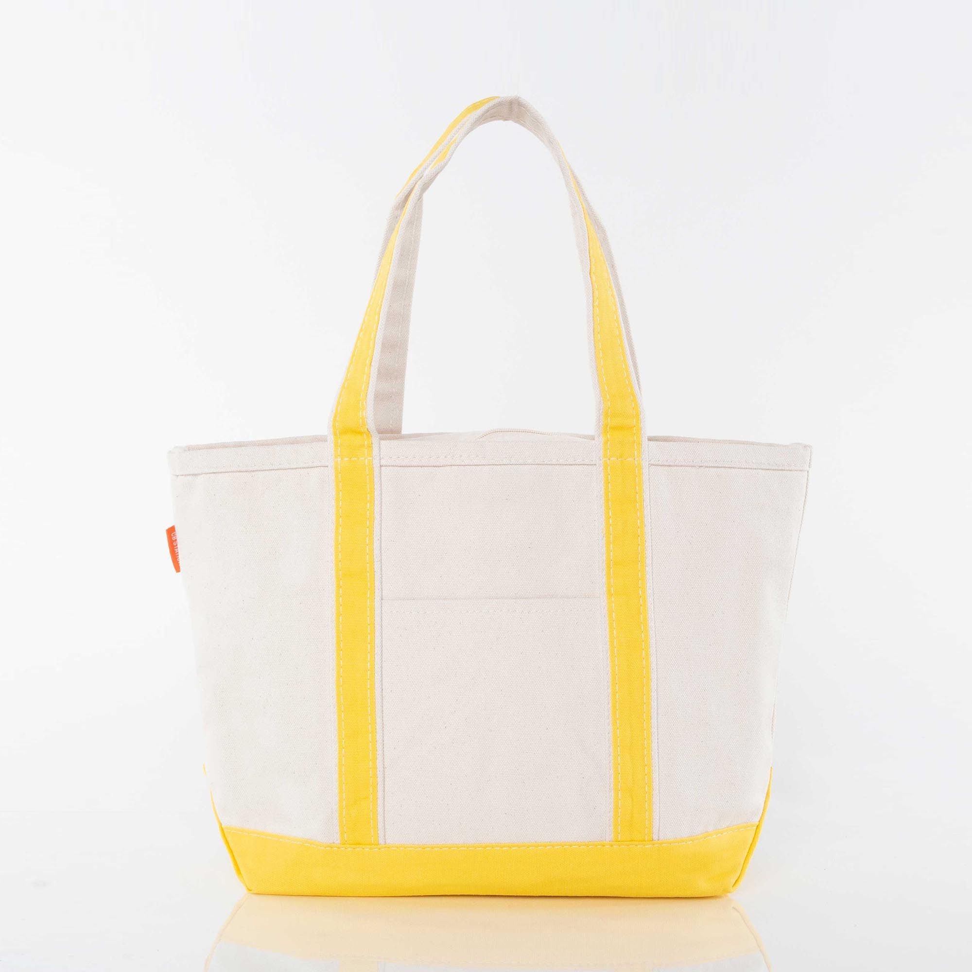 Medium Ziptop Tote Bag with Motif Etsy