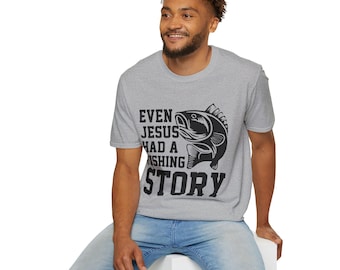 Funny Christian Fishing T-Shirt | Jesus Fisherman Gift