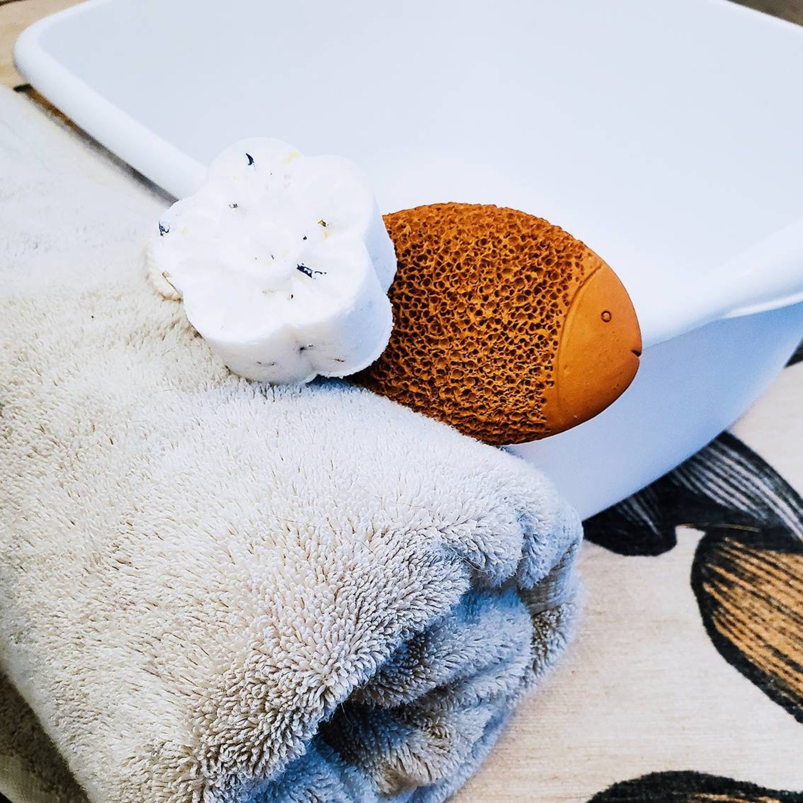 Foot Soak Pedicure Bomb 2 per order. Footbath spa luxury Etsy