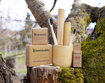 Set completo de higiene de Bambobio.