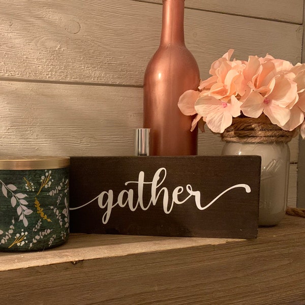 Farmhouse Style Small Shelf Sign