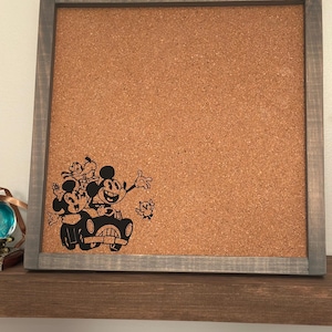 Mickey and Minnie Runaway Railway Disney Pin Collection Display Board