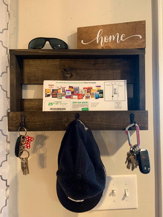 Entryway mail and key organizer hotsell