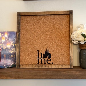 Disney Castle Home Pin Collection Display Board