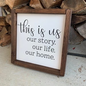 Farmhouse Style Framed Canvas