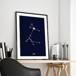 Sirius Star Poster, Canis Major Constellation Poster, Canis Major Poster, Sirian Starseeds Poster, Starseed Artwork, Spiritual Poster