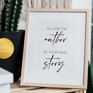 Printable quote, motivation poster, office poster, office decor, yoga poster, inspirational poster, meditation poster, quote wall art