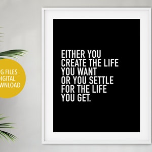 Office wall art, entrepreneur poster, success poster, mindset print, motivation poster, entrepreneur gift, success quote, hustle poster