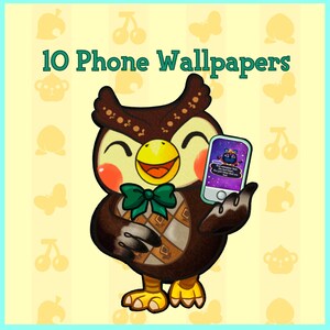ACNH- 10 Kawaii Wallpapers | iPhone iOS Mobile Phone