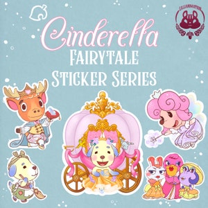 Animal Crossing Sticker - Cinderella