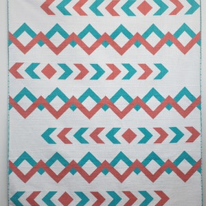 Survivor Quilt PDF Quilt Pattern/Modern Quilt Pattern/Quilt pattern