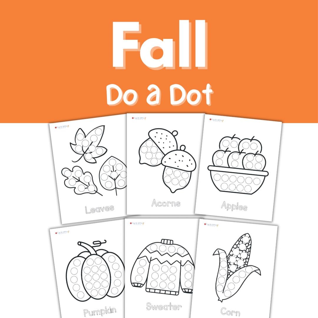 fall-dot-printables-fall-dot-marker-printables-do-a-dot-for-toddlers-and-preschoolers-dot-sticker-activities-fall-printables-kids-etsy for Free Printable Dot Paint Worksheets Fall Dot Printables, Fall Dot Marker Printables, Do A Dot for Toddlers and Preschoolers, Dot Sticker Activities, Fall Printables Kids - Etsy for Free Printable Dot Paint Worksheets