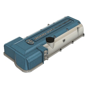 1/10 Scale 2JZ GTE Valve Cover STL file for 3D printing/ Toyota 3000 VVi-Two Way Twin Turbo 3D model files, Supra accessories!