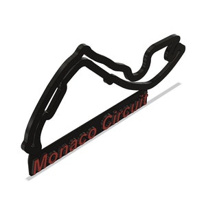 Monaco Circuit STL file for 3D printing