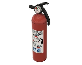 1/10 Scale Fire Extinguisher STL File | RC Crawler Accessory (Digital File)