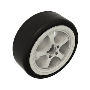 1/64 5-Spoke Wheel STL Files for 3D printing