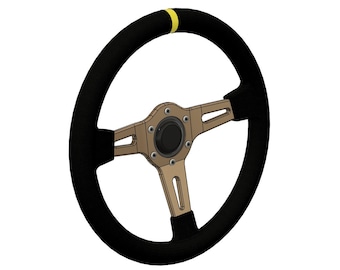 1/10 Scale Steering Wheel STL File for 3D Printing