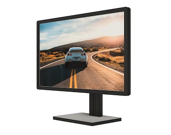 1/10 Scale Computer Monitor STL Files For 3D Printing