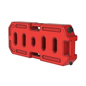 STL-bestand voor offroad-brandstofblikken op schaal 1/10 voor 3D-printen/3D-afdrukbaar STL-bestand van 20 l brandstofblikje