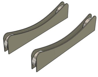 Archivos STL para soporte de bobina de filamento de impresora 3D (descarga digital)