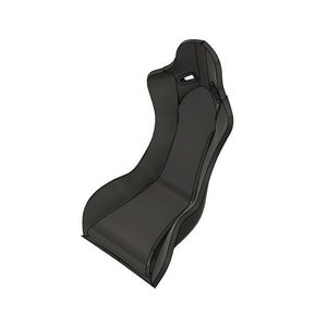 1/10 Scale Bucket Seat STL File For 3D printing/ 3D Racing Seat File