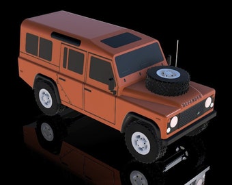 Archivos STL del Land Rover Defender 110 para impresión 3D