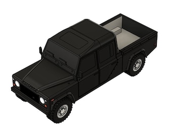 Archivos STL del Land Rover Defender 130 para impresión 3D