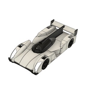 Audi R18 e-tron Quattro LMP1 STL files for 3D printing