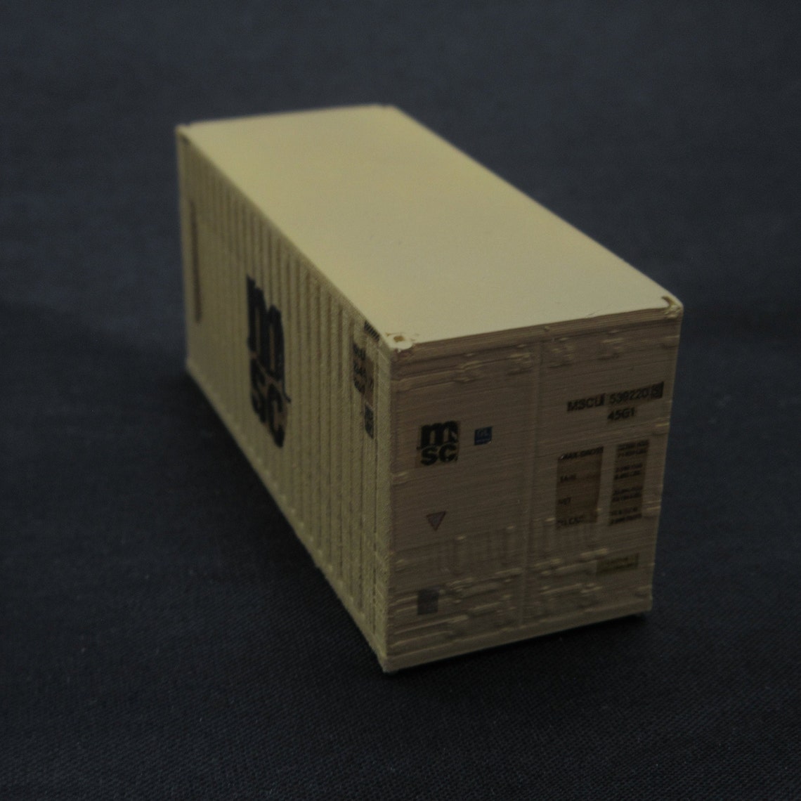 HO Scale 20 Foot Container STL Files for 3D Printing/ 3D Printable ...