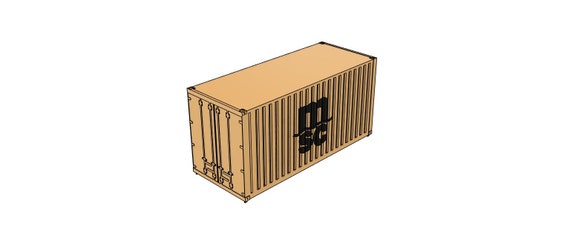 Train storage box by Kay, Download free STL model