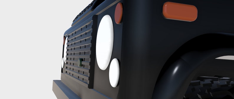 Land Rover D90 STL Files for 3D Printing/defender 90 3D Files - Etsy