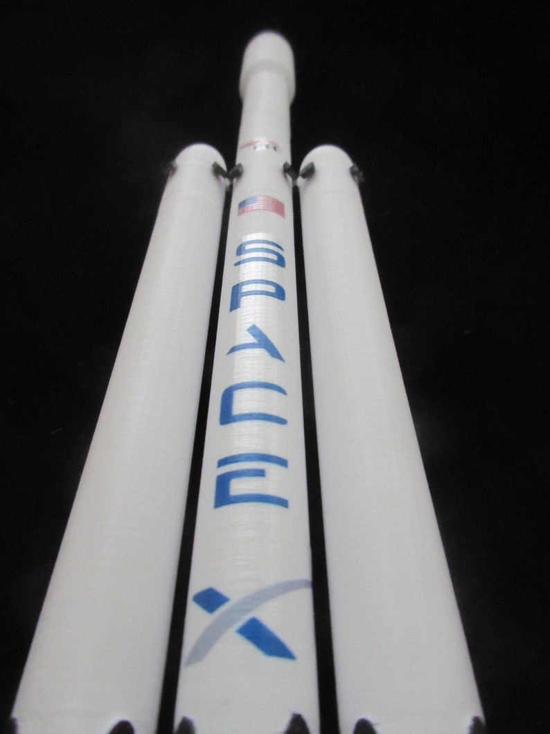 Spacex Falcon Heavy STL Files for 3D Printing/ Decal Files Included Etsy