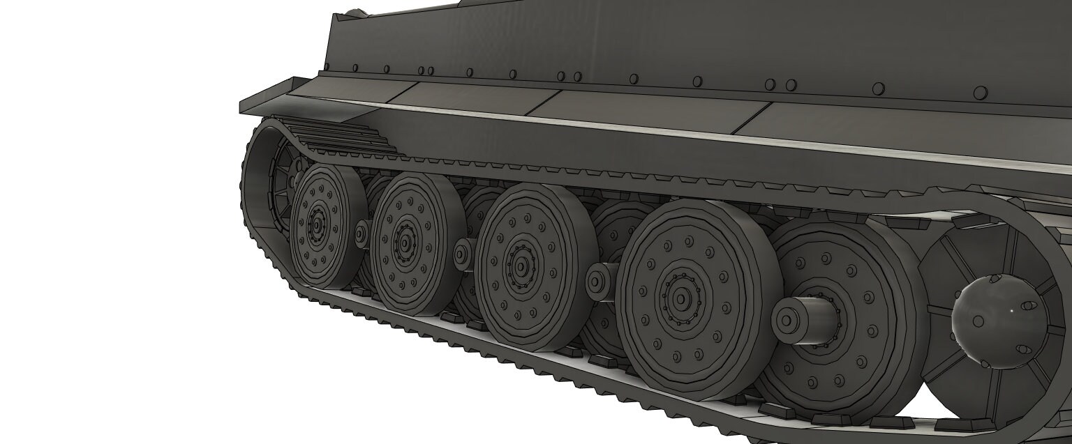 タイガー戦車 STL ファイル、第二次世界大戦モデル（3D プリント