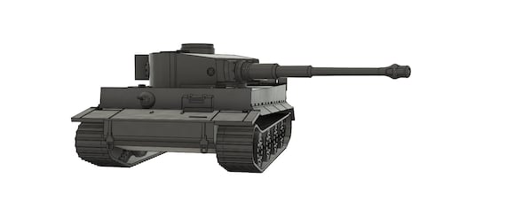 タイガー戦車 STL ファイル、第二次世界大戦モデル（3D プリント