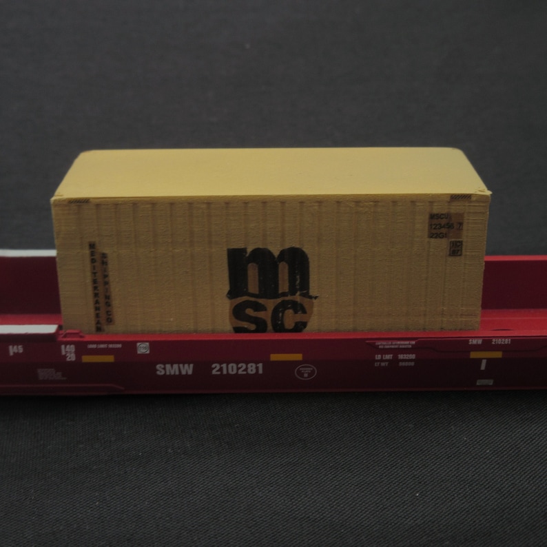 HO Scale 20 Foot Container STL Files for 3D Printing/ 3D Etsy Ireland