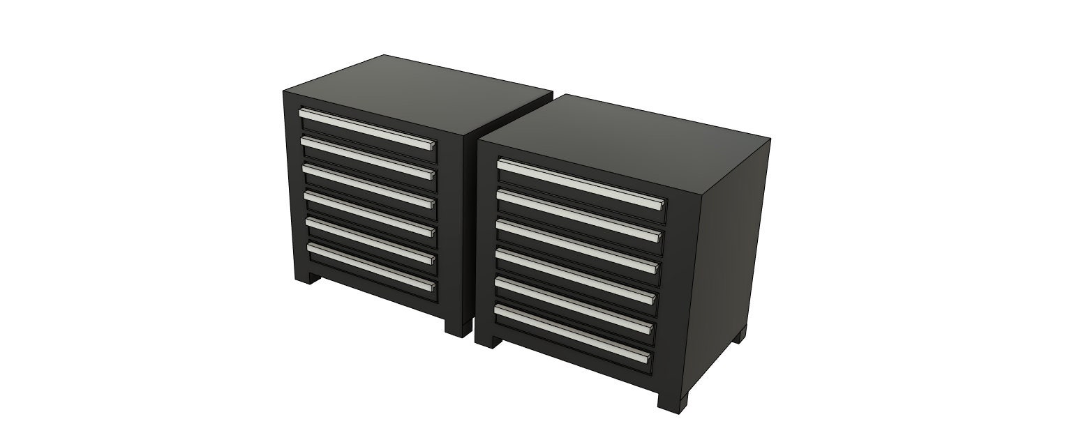 1/10 Scale Tool Box STL Files for 3D Printing/great for Model Etsy