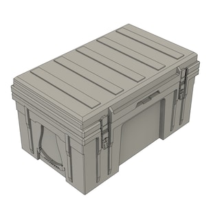 1/10 Scale Off Road Storage Case STL Files for 3D Printing | Digital File | Traxxas TRX-4, Axial SCX-10, and All Other 1/10 Scale Crawlers