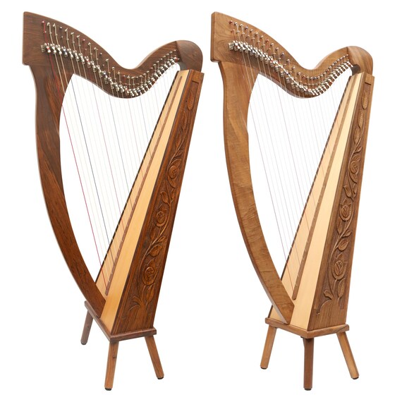 洋楽 Celtic Harp Deluxe-22-String-Harp-with-