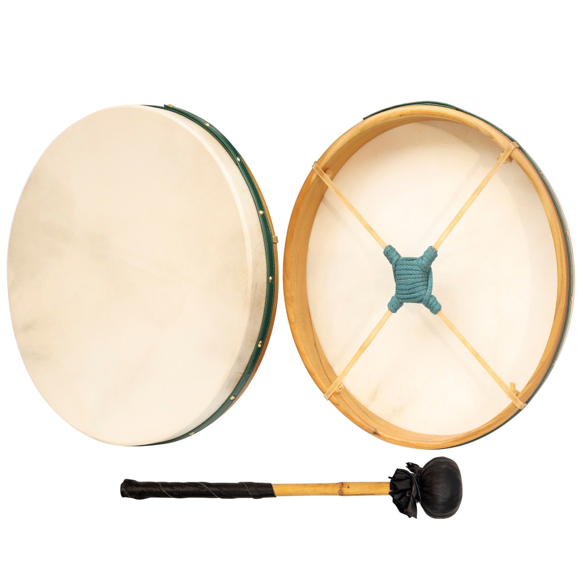 Turkish Bendir Hollo Professional Frame Drum With Remo Skin 