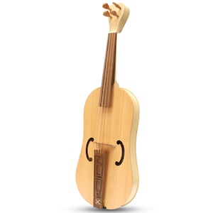 Medieval Fiddle 4 String Solid Maple body with Spruce Top