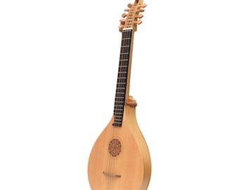 4 Course Renaissance Cittern with Bag and Extra Strings