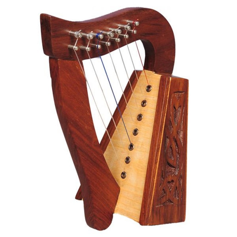 Hand Made Celtic Irish Mini Harps Irish Gifts Etsy
