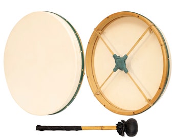 Shamanic Drum Tunable, Frame Drum & Shaman Drum Tunbale, Tunable Frame Drum Handmade Ireland, Shaman Drum