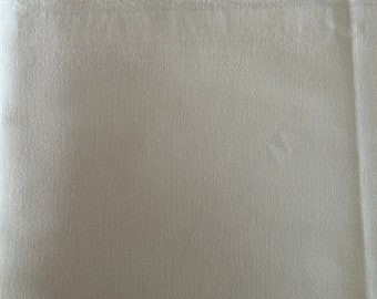 An antique large French white cotton sheet circa 1930
