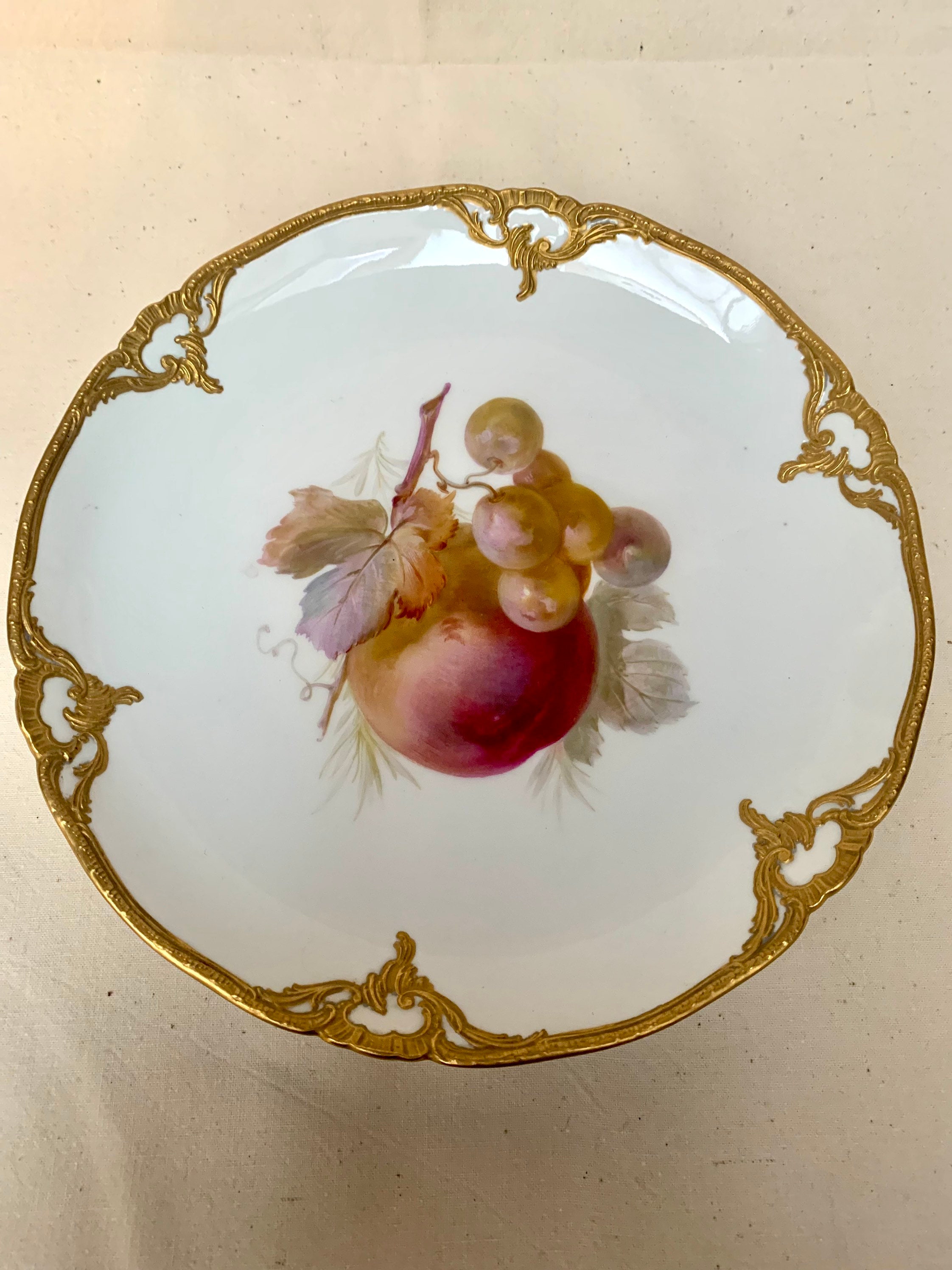 Antique Kpm Berlin Porcelain Plate - Etsy