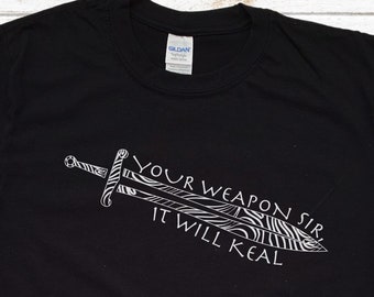 It Will Keal Kids Tshirt - Damascus Sword Shirt - Birthday Gift For Teen Forging Enthusiasts